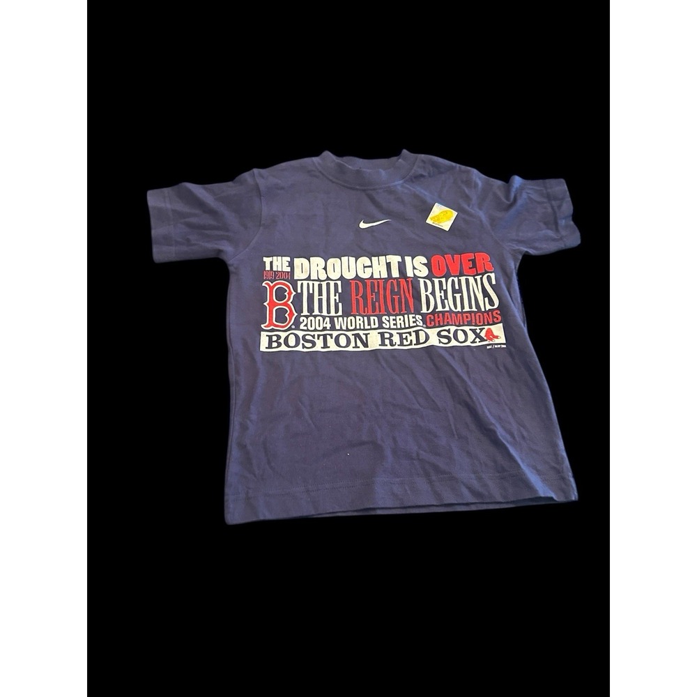 Boston Red Sox Vintage Nike Kids Size 6 T-Shirt 2004 World Series